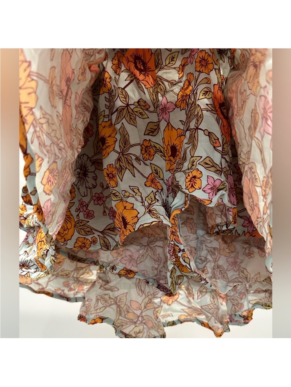 Floral Ruffle Mini skort - Picture 3 of 5